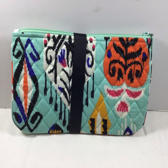 Vera Bradley Cosmetic Trio Bags Cases Set of 3 in Pueblo NWT - Picture 2 of 4